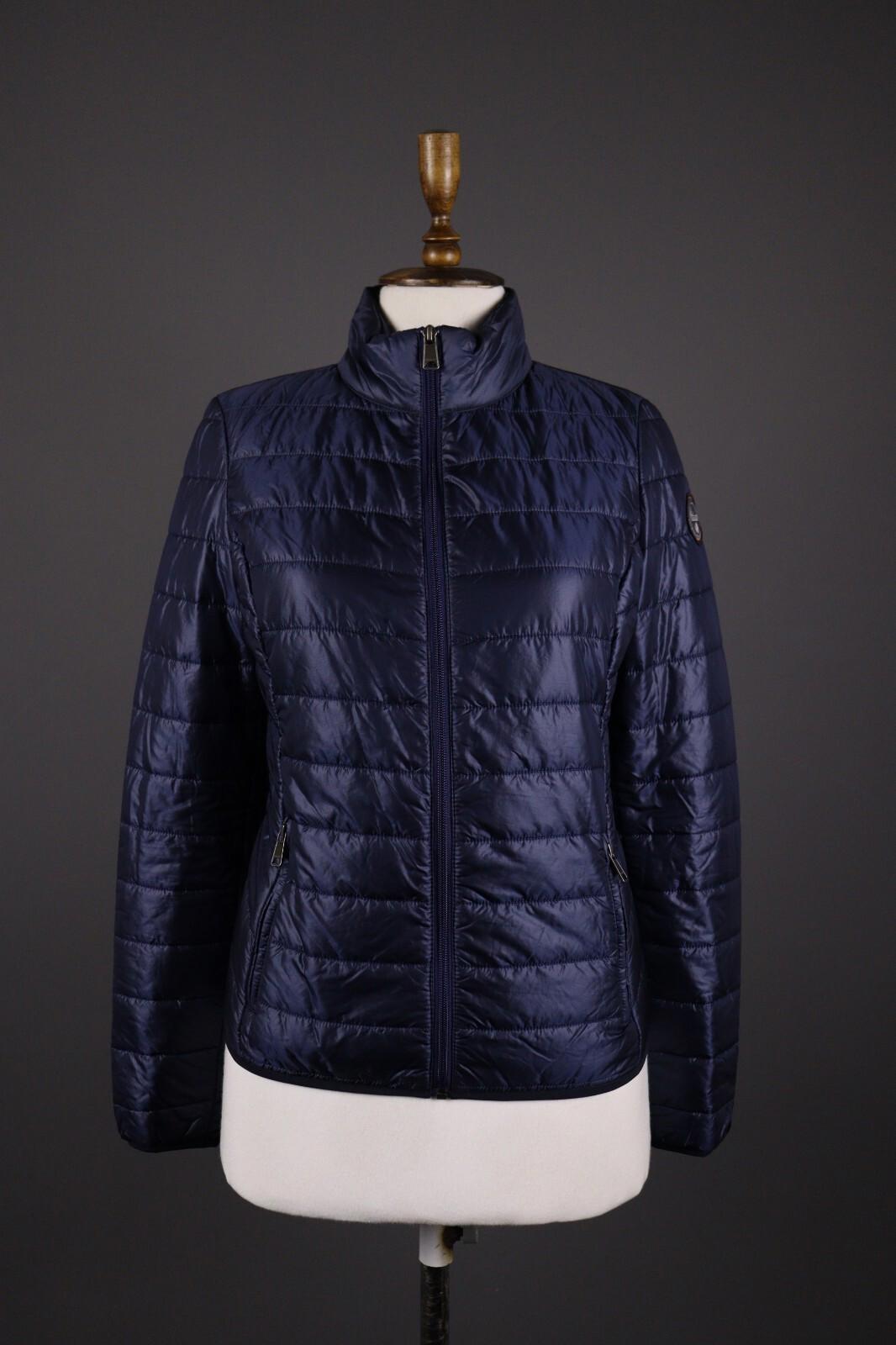 NAPAPIJRI Blue Full Zip Puffer Quilted Jacket – Size S