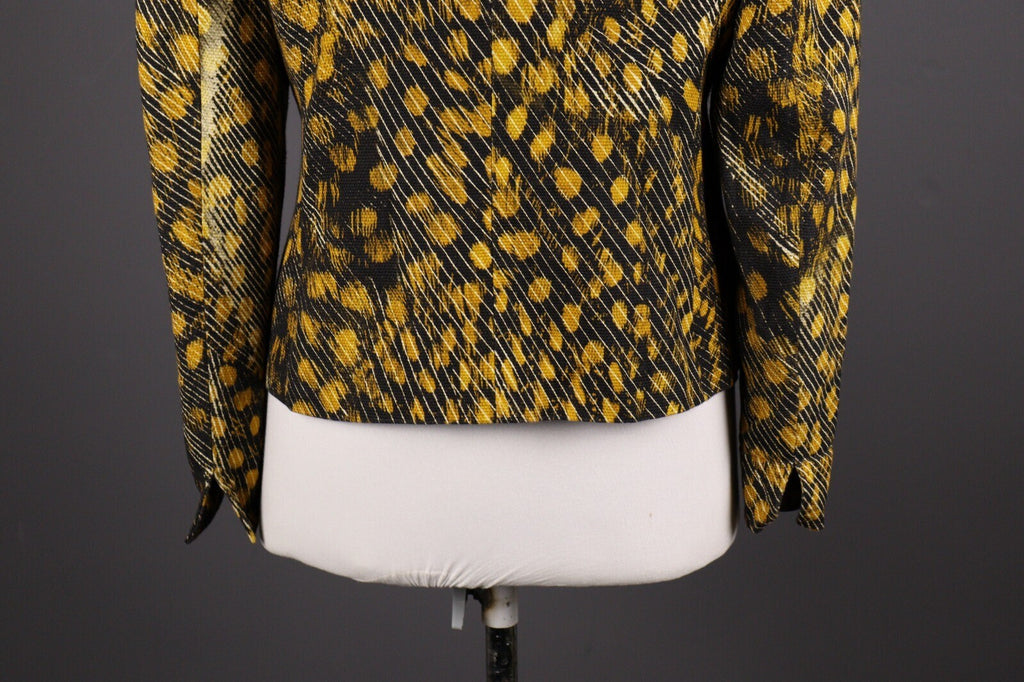Max Mara Leopard Print Two Button Blazer Jacket – Size I 46 / GB 14 / USA 12