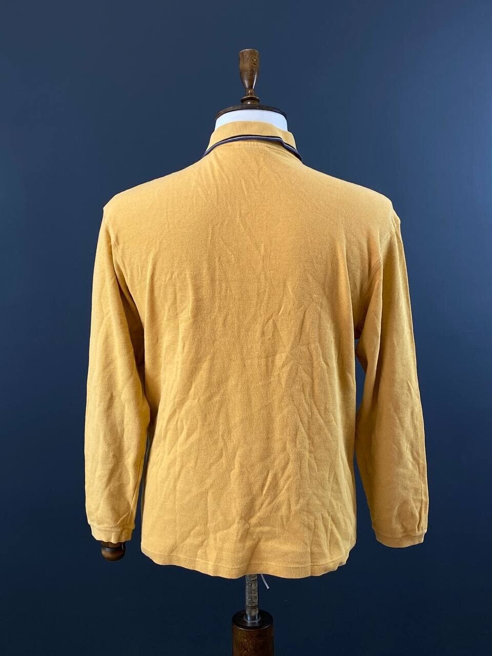 Lacoste Sport Slim Fit Yellow Long Sleeve Polo Shirt – Size 5 / L