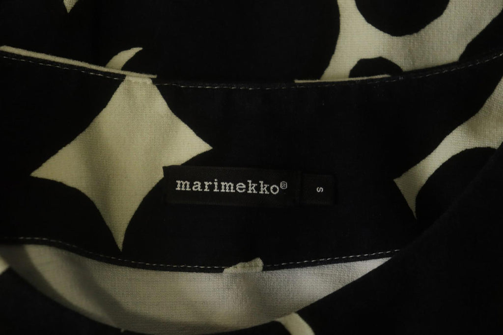 MARIMEKKO SIERRA Multi Patterned Viscose Snap Shoulder Sheath Dress – Size S
