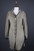 Bottega by Elisa Cavaletti Beige Lagenlook Lightweight Coat Jacket – Size L