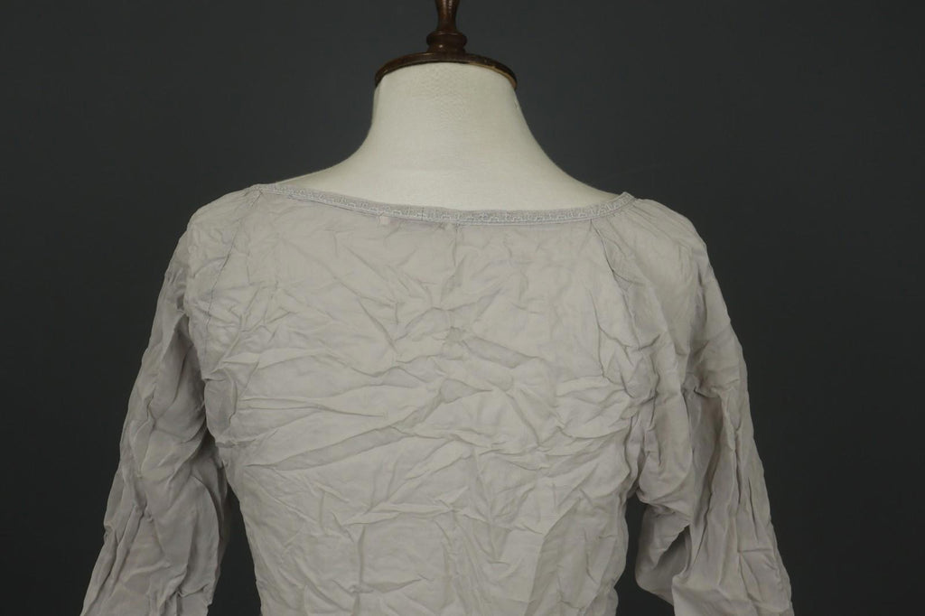JOHNNY WAS Multi Embroidered Floral Long Sleeve Button Tunic Blouse Top S/M