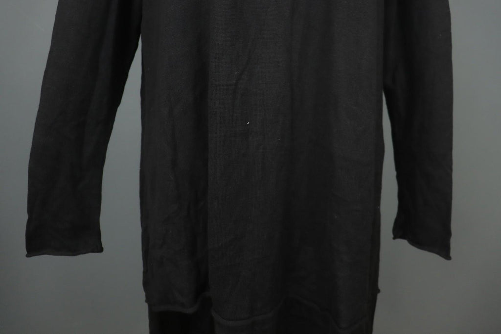 Barbara Speer Black Long Sleeve Round Neck Casual Pullover Shift Dress – Size L