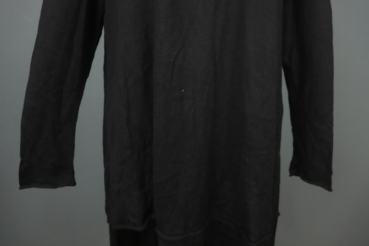 Barbara Speer Black Long Sleeve Round Neck Casual Pullover Shift Dress – Size L
