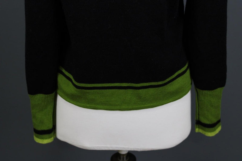 DALE OF NORWAY Multi Fair ISle Mock Neck Raglan Sleeve 1/4 Zip Sweater – Size M