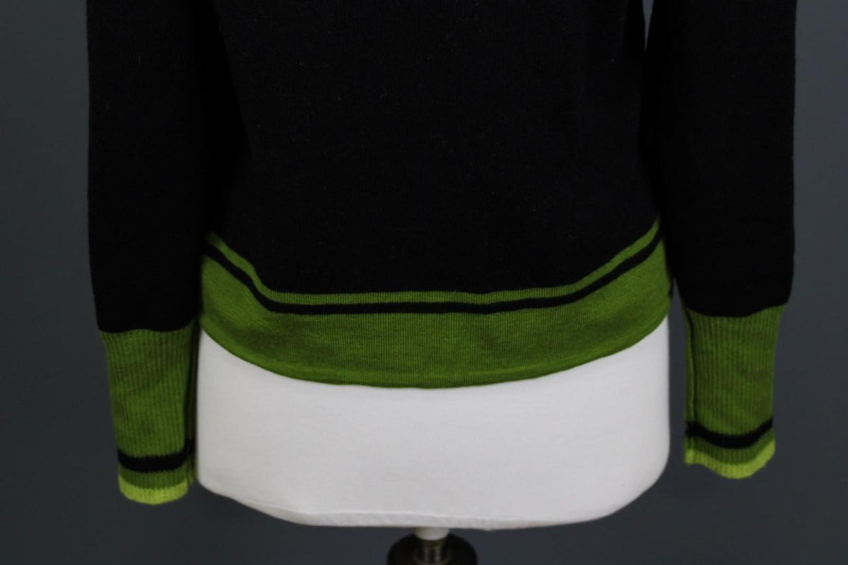 DALE OF NORWAY Multi Fair ISle Mock Neck Raglan Sleeve 1/4 Zip Sweater – Size M
