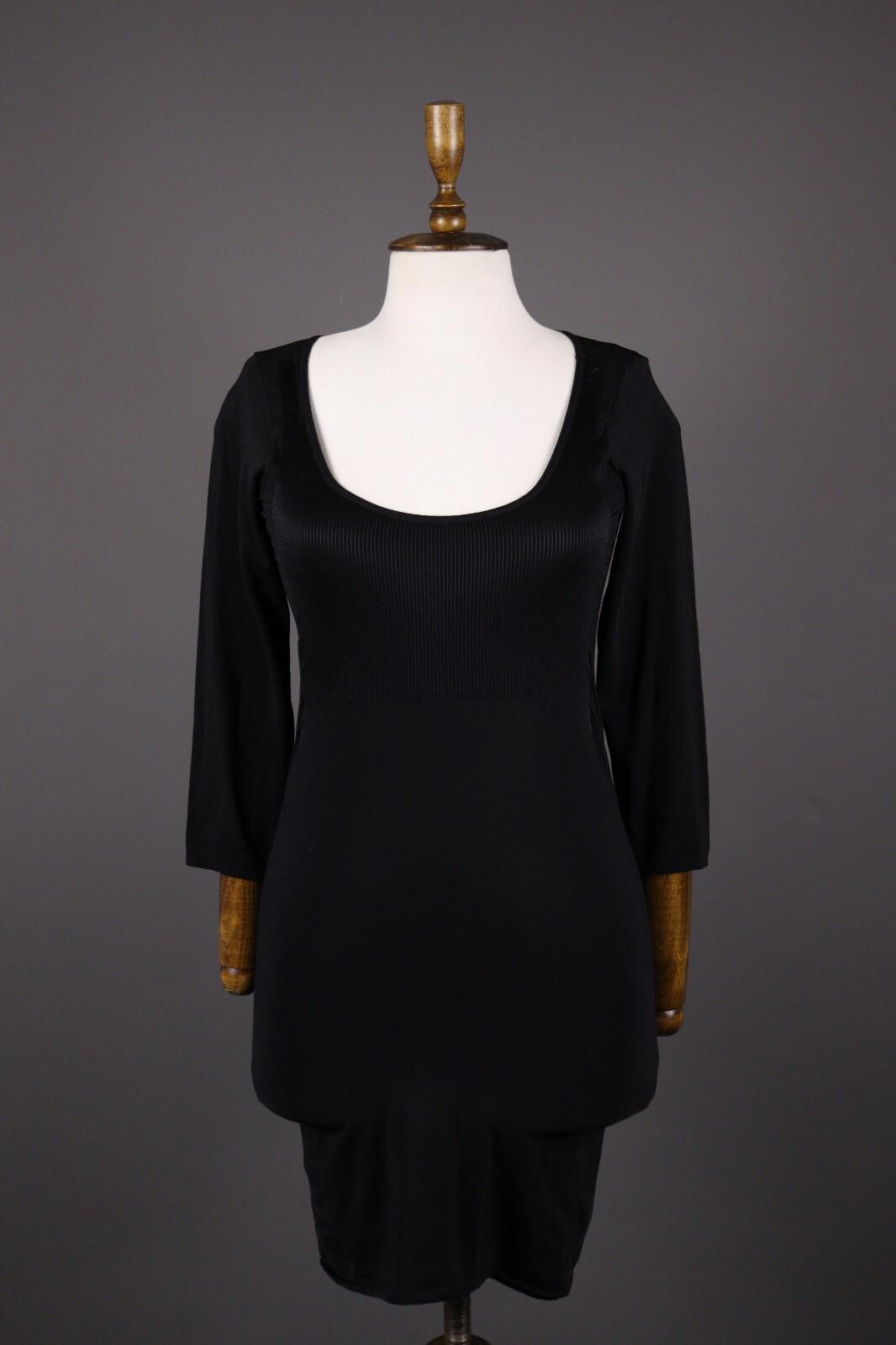 MARITHE FRANCOIS GIRBAUD Black Party Cocktail Evening Bodycon Dress – Size 4
