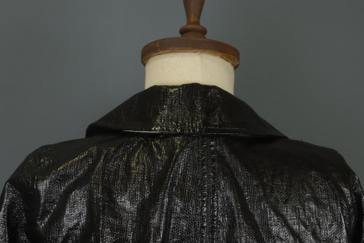 Carolina Herrera Black Regular Fit Long Sleeve Open Front Trench Coat – Size XS – Used