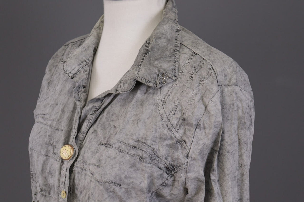 Bottega Gray Lightweight Jacket – Women's XL