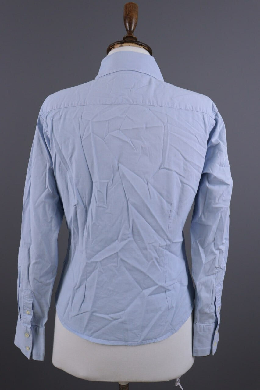 La Martina Buenos Aires Blue Button Down Long Sleeve Blouse Shirt – Size XL