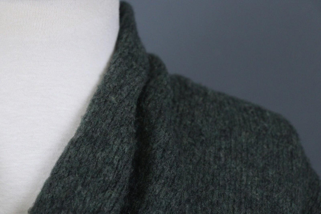 GRIZAS Gray Knit Lagenlook Designer Pullover Sweater – Size L