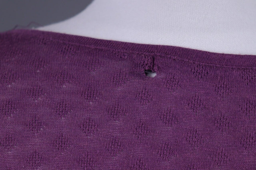 Gudrun Sjoden Purple Long Sleeve Top Shirt Pullover – Size XL