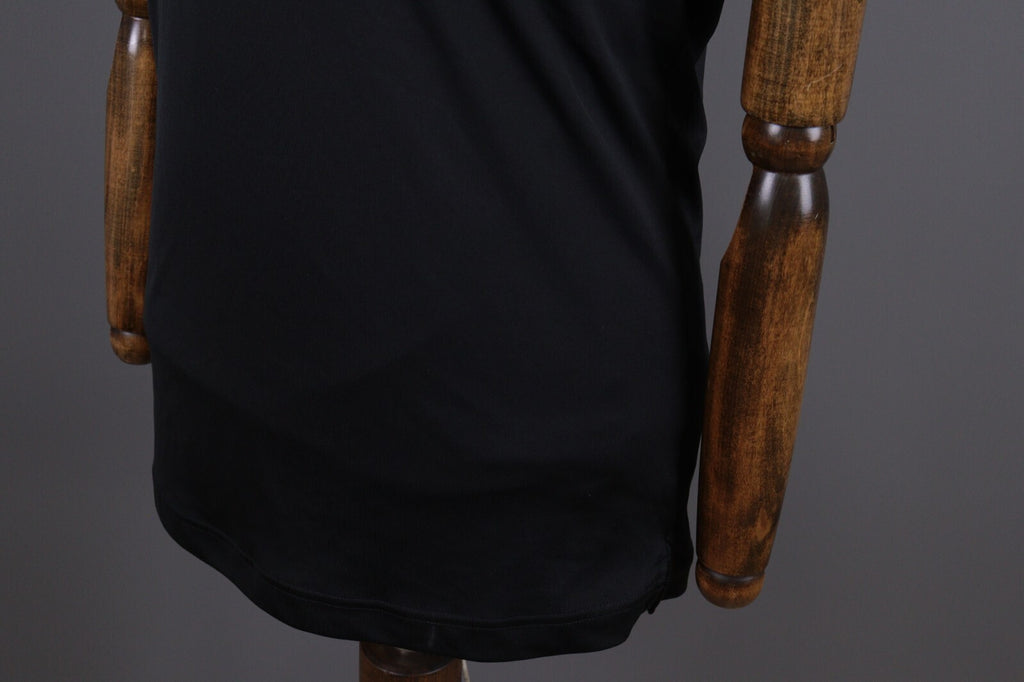 J.Lindeberg Regular Fit Sport Golf Black Short Sleeve Polo Shirt – Size M