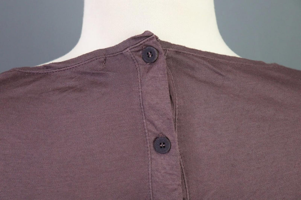 TRANSIT PAR SUCH Brown Button Back Long Sleeve Shirt Tunic – Size 2