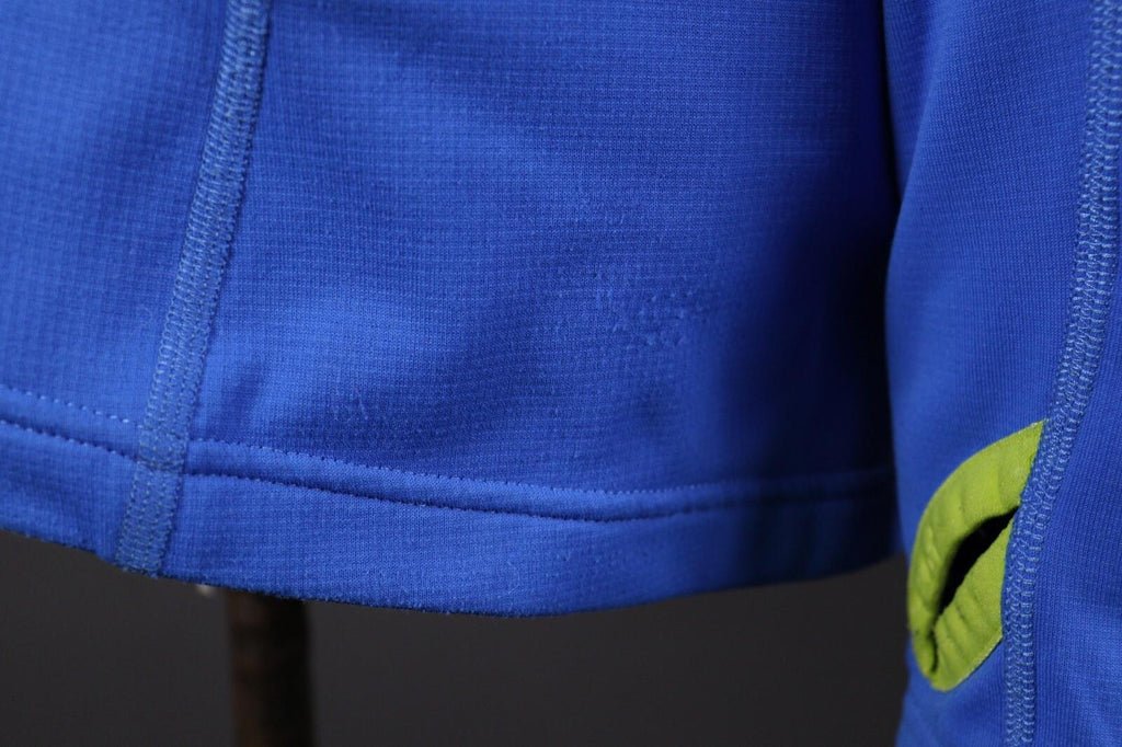 HAGLOFS Stem Full Zip Blue Fleece Hiking Sweater – Size M