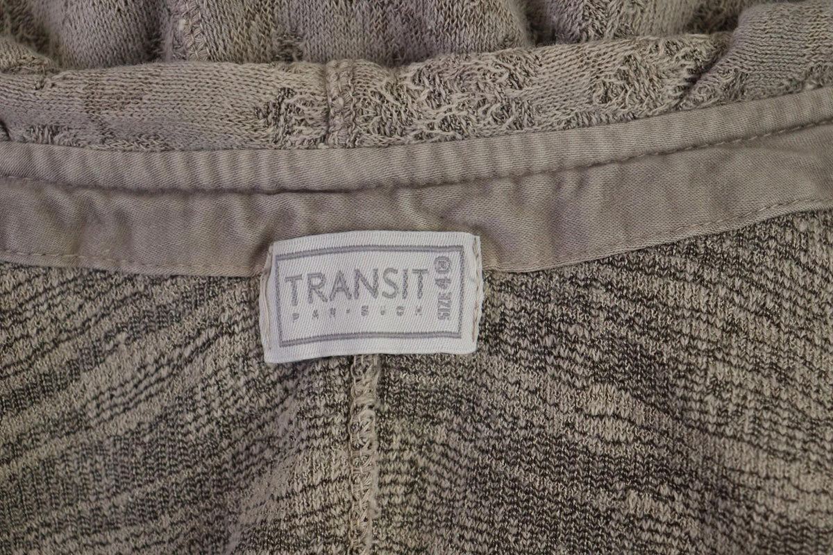 TRANSIT PAR SUCH Beige Cotton Blend Long Sleeve Sweater Dress – Size 4