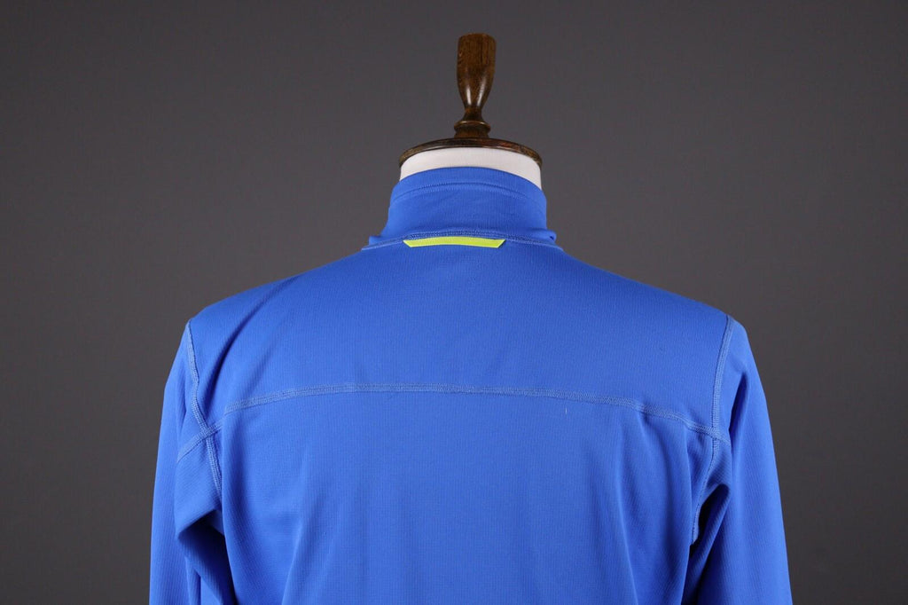 HAGLOFS Stem Full Zip Blue Fleece Hiking Sweater – Size M
