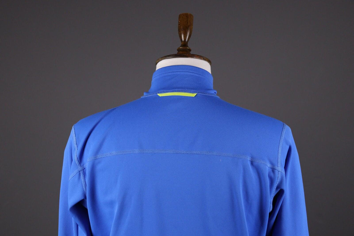 HAGLOFS Stem Full Zip Blue Fleece Hiking Sweater – Size M