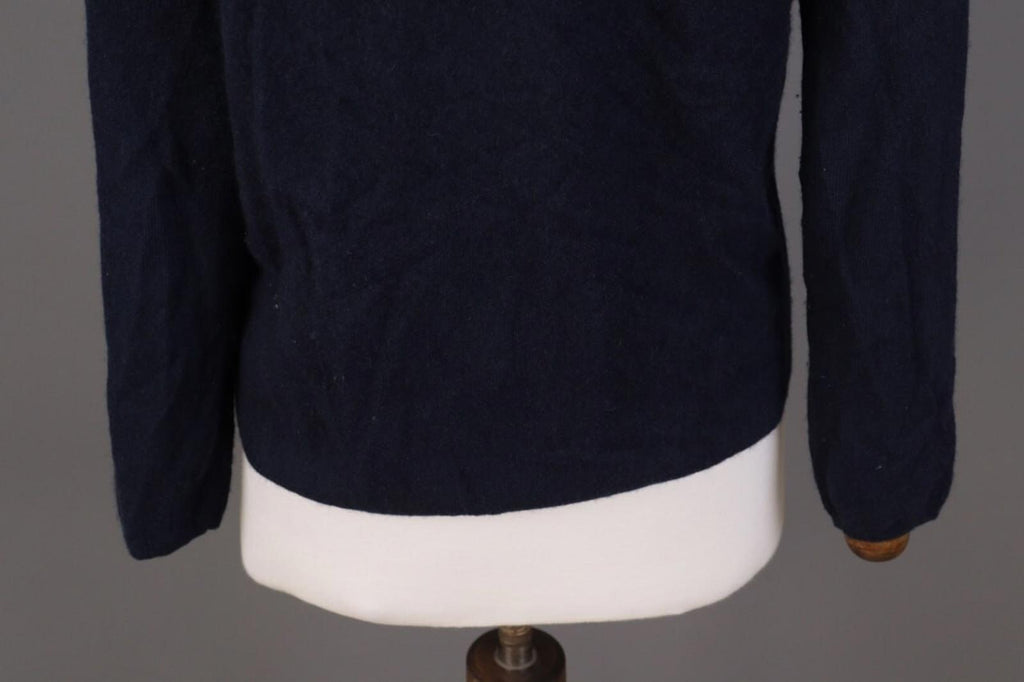 SMINFINITY Blue 100% Cashmere Knit Oversized Sweater S