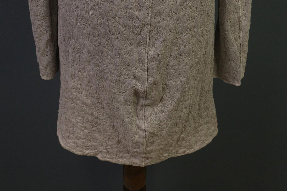 TRANSIT PAR SUCH Beige Cotton Blend Long Sleeve Sweater Dress – Size 4