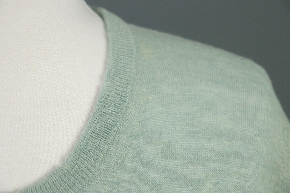 ZADIG & VOLTAIRE Green 100% Cashmere Bell Sleeve Top Blouse Shirt – Size S