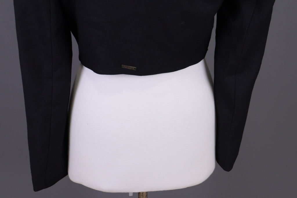 BNWT Ladies Cop Copine Celeri Chemise Veste Black Open Front Jacket 40