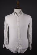 Hackett London Slim Fit White Luxury Long Sleeve Button Down Shirt – Size S