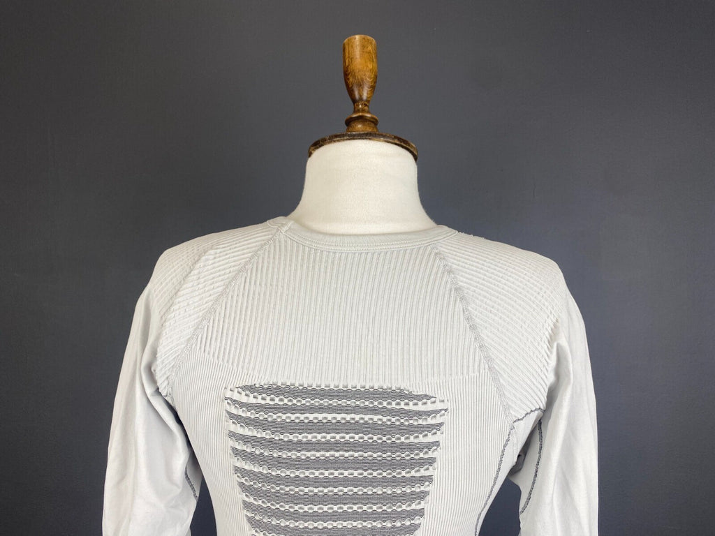 X-Bionic White Long Sleeve Top Jersey Base Layer Thermo Short – Size S/M