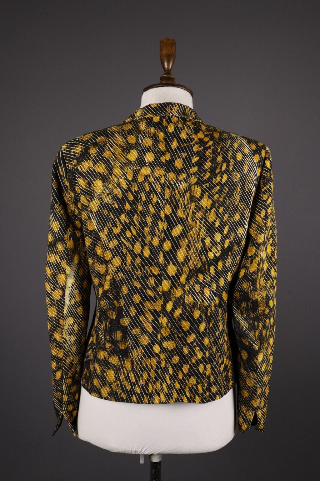 Max Mara Leopard Print Two Button Blazer Jacket – Size I 46 / GB 14 / USA 12