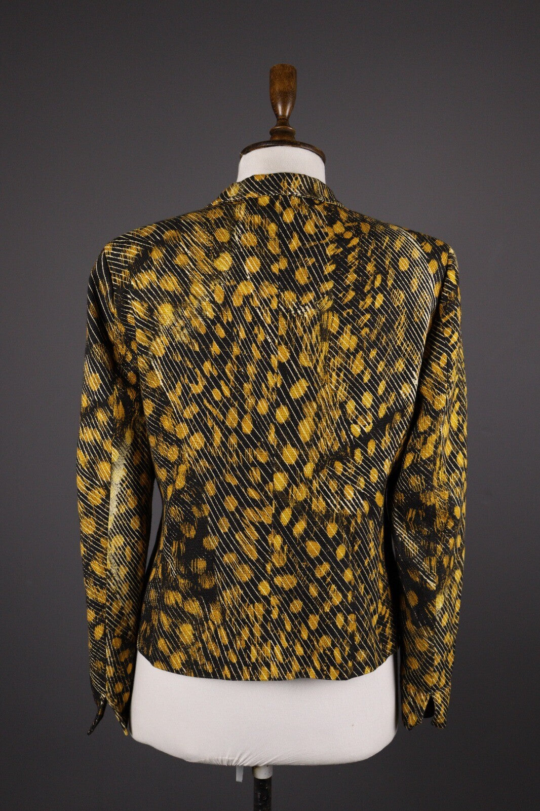 Max Mara Leopard Print Two Button Blazer Jacket – Size I 46 / GB 14 / USA 12