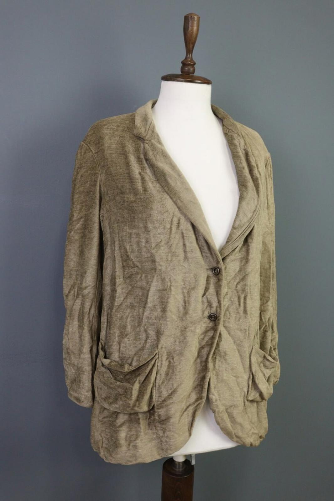 TRANSIT PAR SUCH Brown Lightweight Blazer Jacket – Size 1 / S