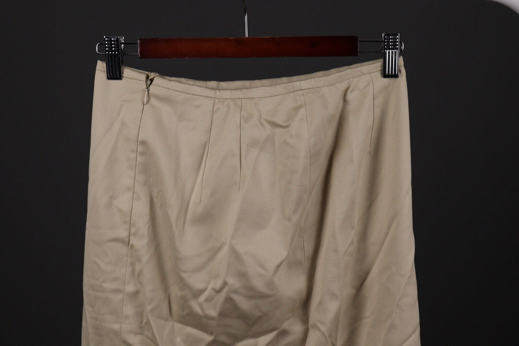 Escada Beige Formal Skirt Suit 2 Piece Blazer Jacket – Size 36
