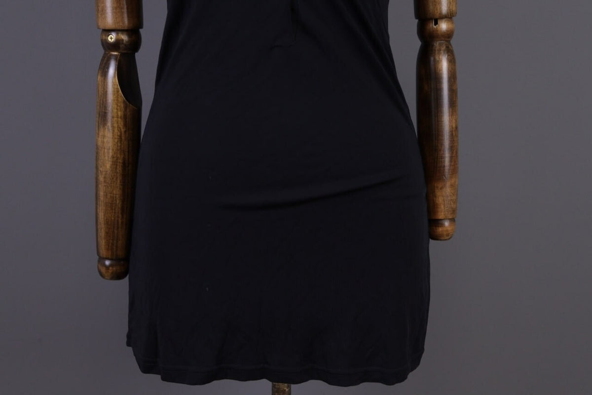 Transit Par Such 131 Black Sleeveless Bodycon Tunic Dress – Size 3