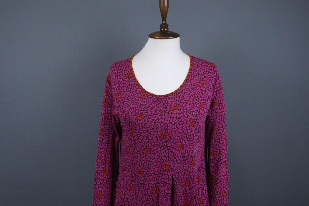 GUDRUN SJODEN Multicolor Long Sleeve Stretch Fit & Flare Dress – Size M