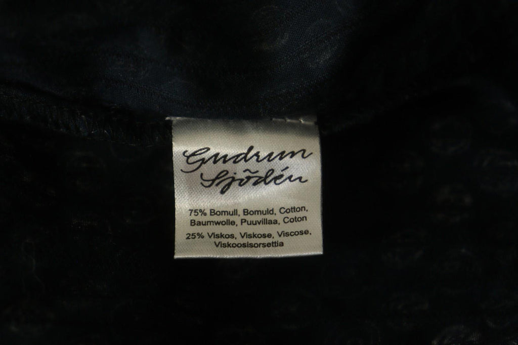 GUDRUN SJODEN Multi Polka Dot Cotton Square Neck Button Front Shirt Dress – Size L
