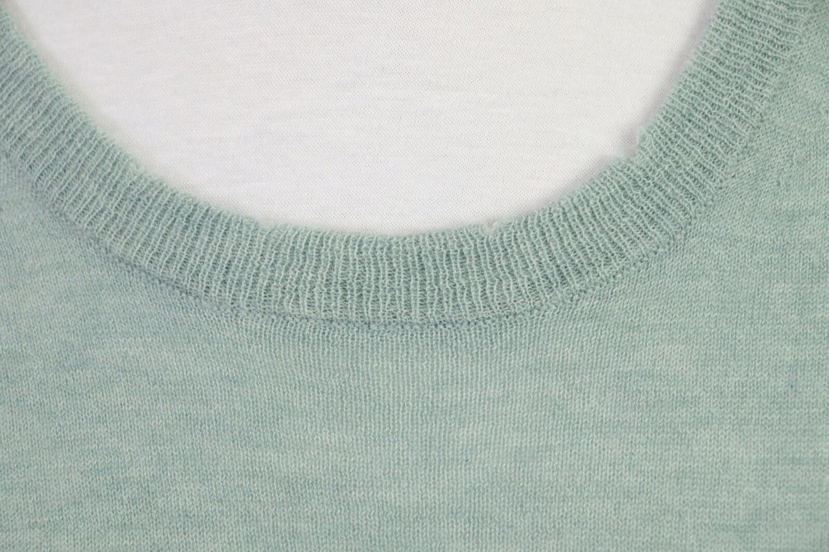 ZADIG & VOLTAIRE Green 100% Cashmere Bell Sleeve Top Blouse Shirt – Size S