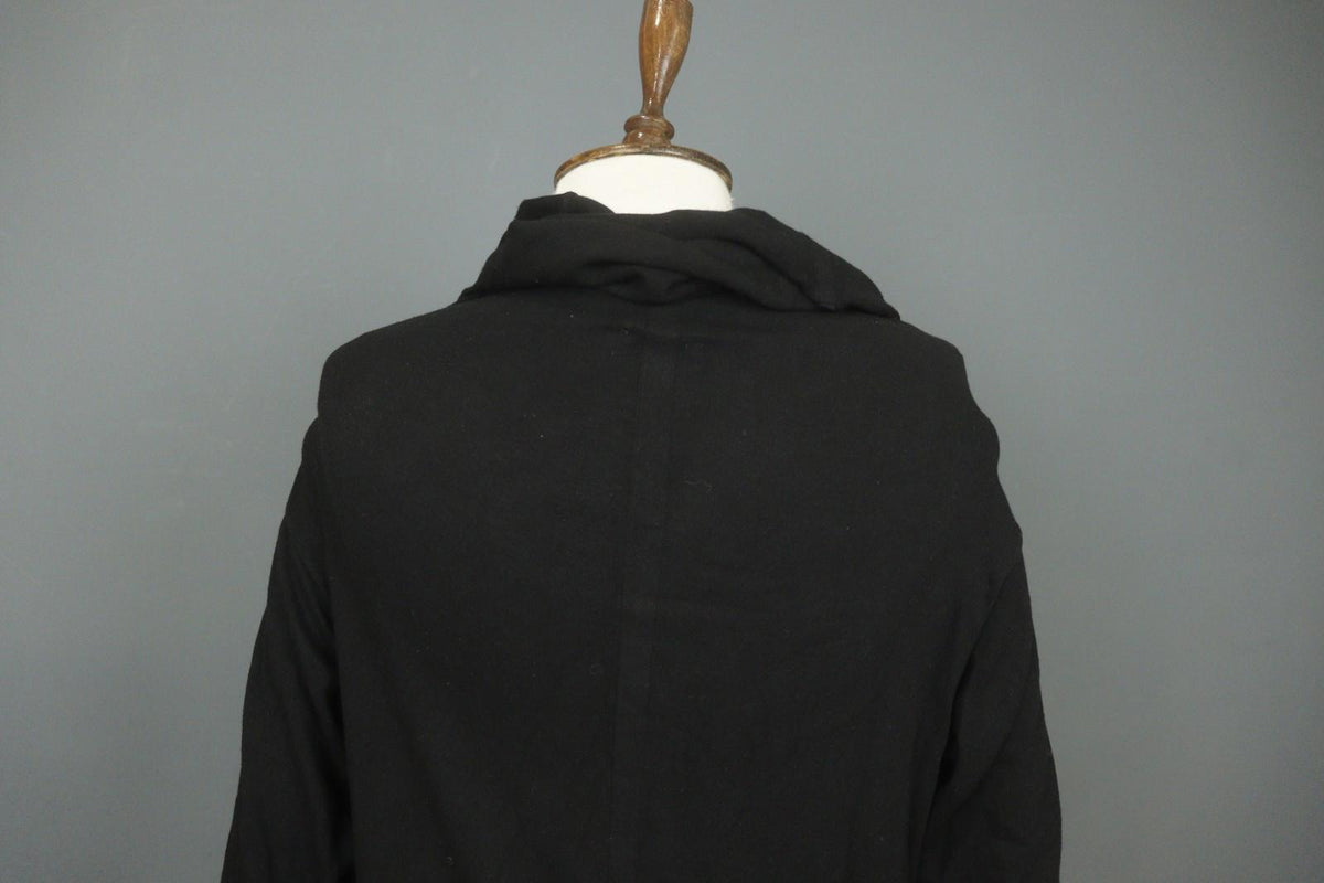 ANNETTE GOERTZ Black Classic Long Sleeve Cowl Neck Pullover Sweatshirt – Size L