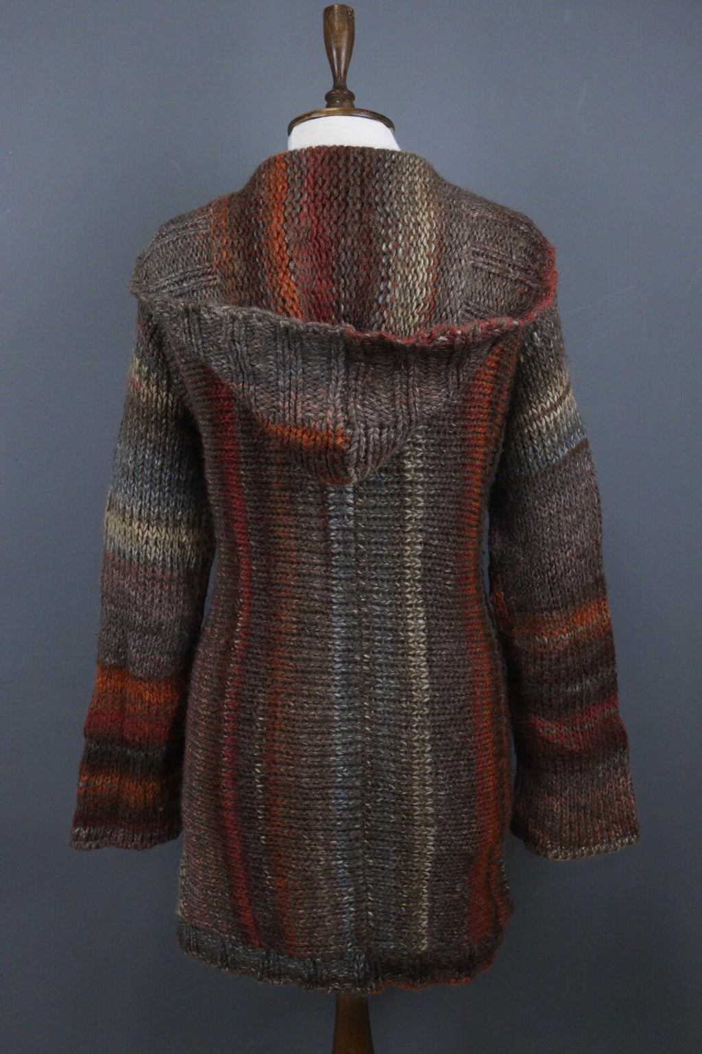 ZADIG & VOLTAIRE Brown Long Sleeve Hooded Cardigan – Size M