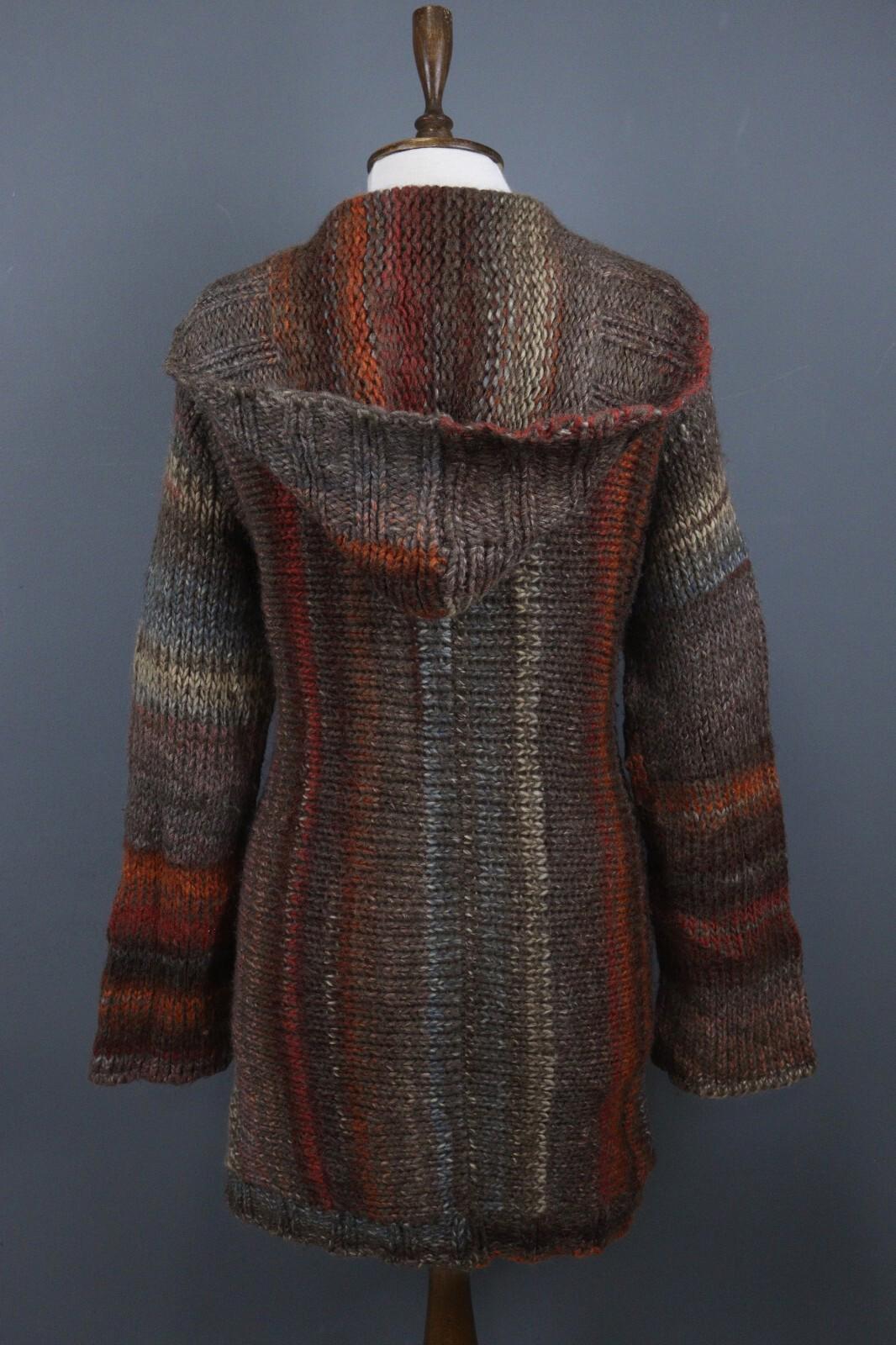ZADIG & VOLTAIRE Brown Long Sleeve Hooded Cardigan – Size M