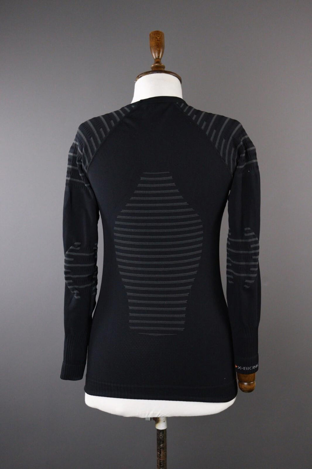 X-BIONIC INVENT Black Compression Base Layer Top – Size M