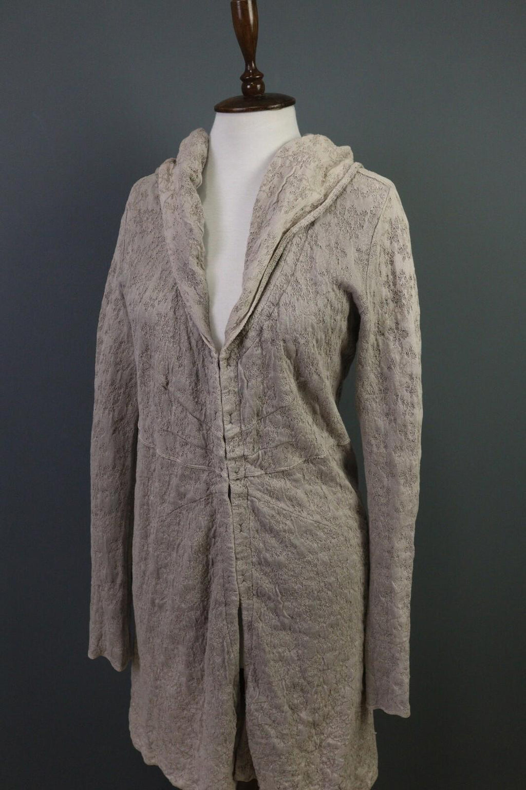 TRANSIT PAR SUCH Beige Cotton Blend Long Sleeve Sweater Dress – Size 4
