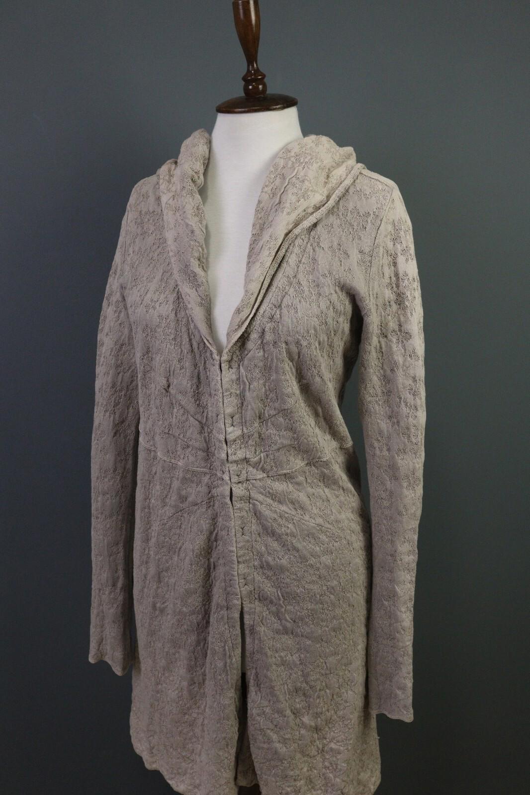 TRANSIT PAR SUCH Beige Cotton Blend Long Sleeve Sweater Dress – Size 4