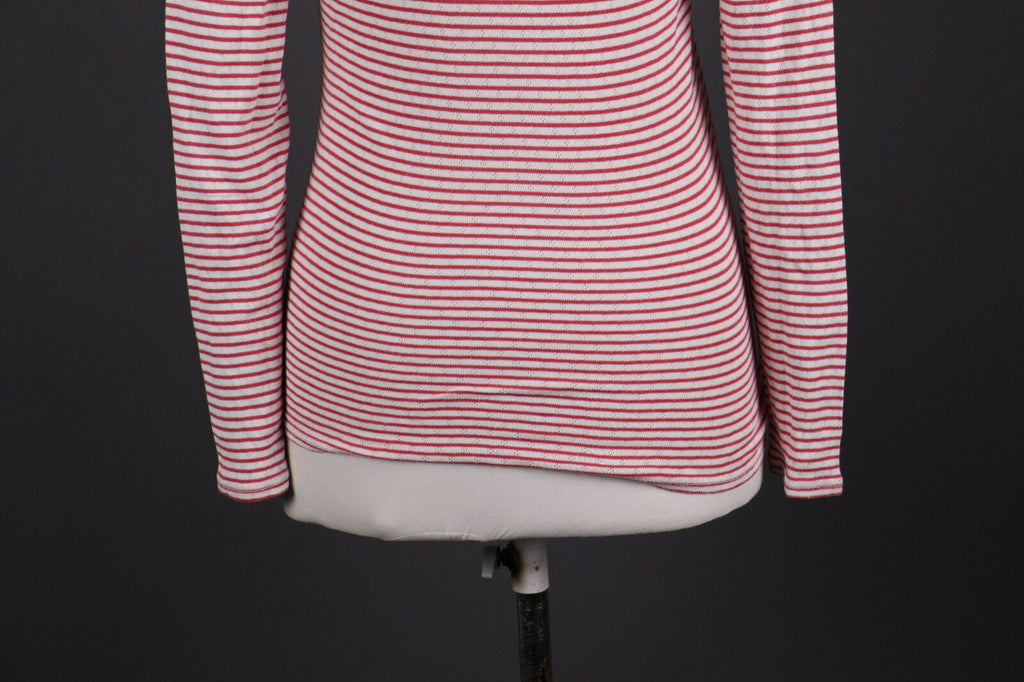 Denim & Supply Ralph Pink Lauren Stripe Long Sleeve Blouse Top Shirt – Size M