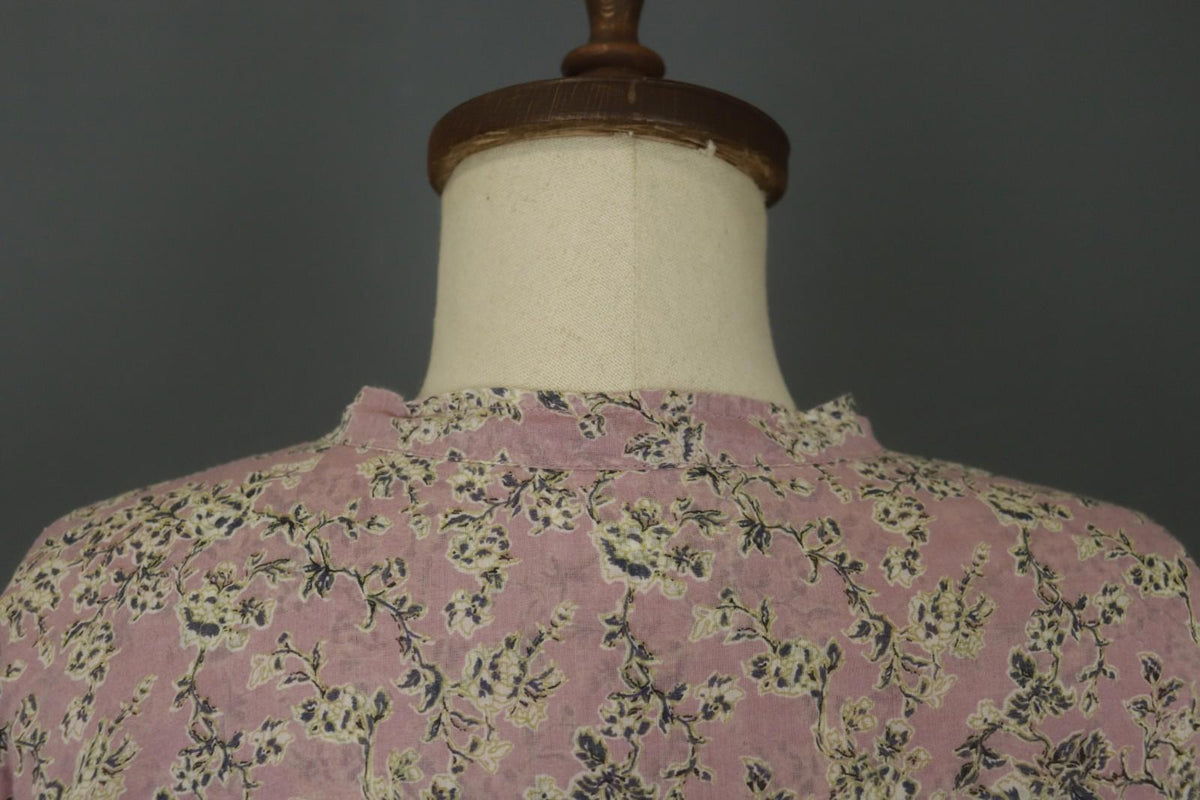 ISABEL ÉTOILE MARANT Multi Floral Long Sleeve Button Front Shirt Top – Size 38