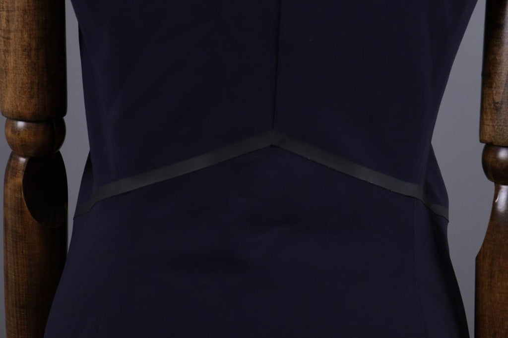 MARITHE FRANCOIS GIRBAUD Blue Tank Shift Midi Dress – Size I 46 / US 7 / F 42 / M
