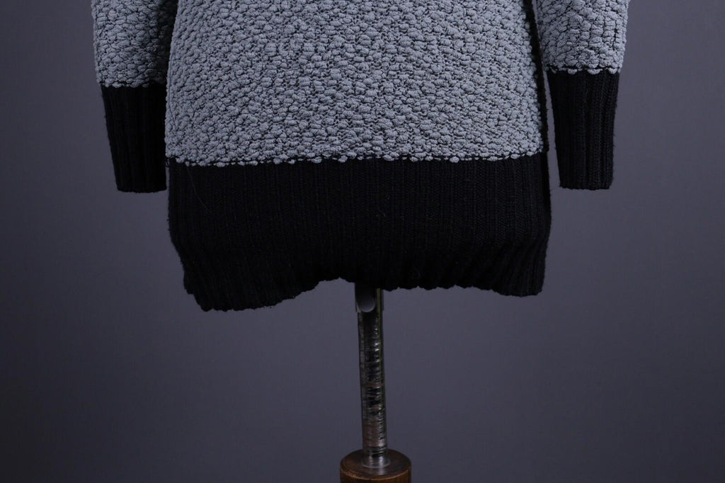 RUNDHOLZ Black Label Acrylic Cowl Neck Long Sleeve Top Shirt Tunic – Size M