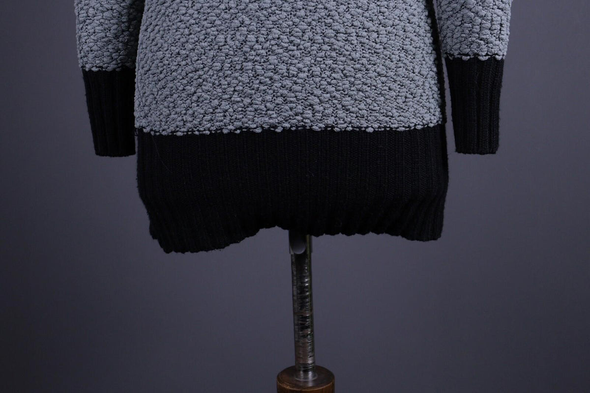 RUNDHOLZ Black Label Acrylic Cowl Neck Long Sleeve Top Shirt Tunic – Size M