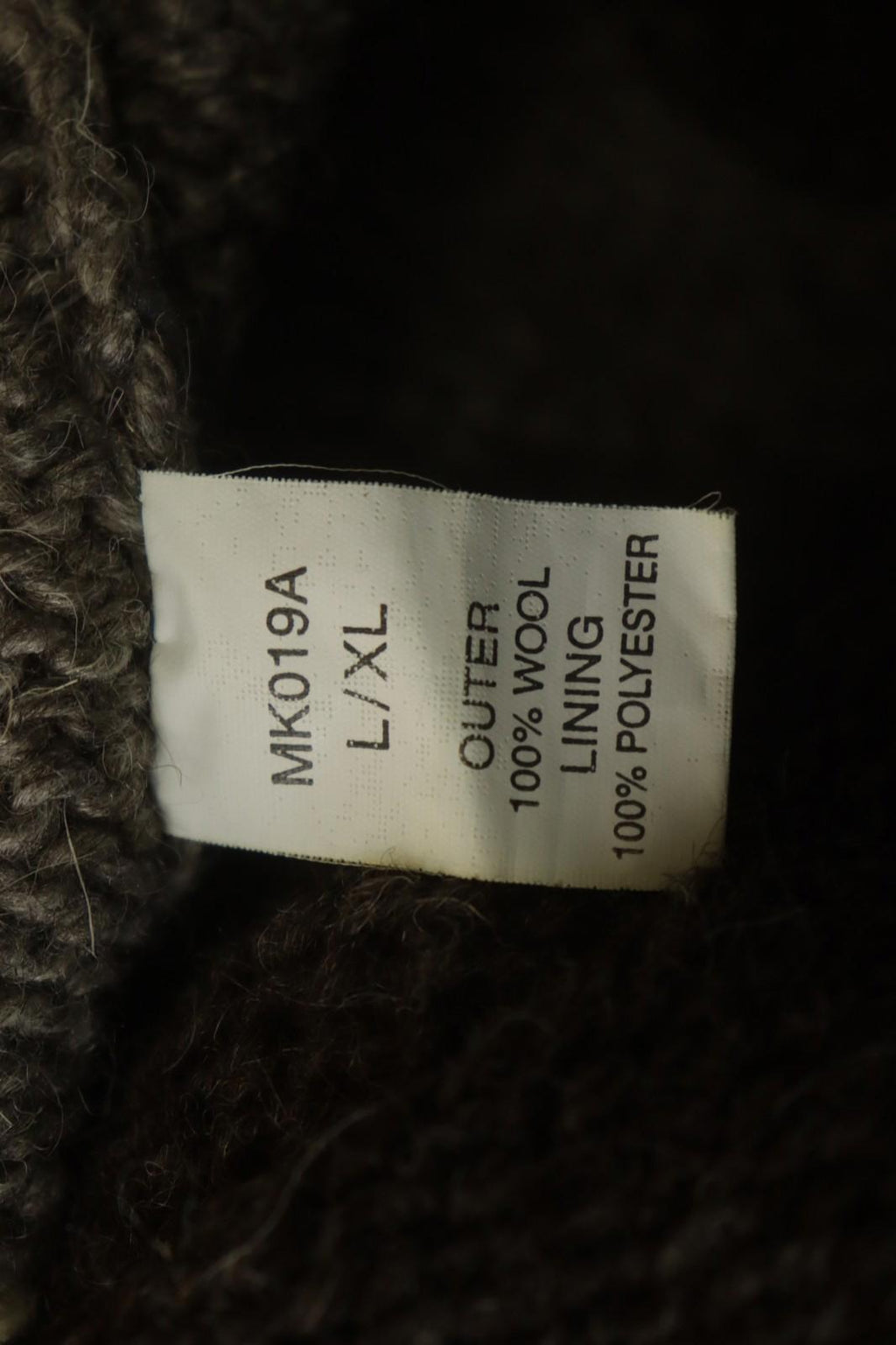 PACHAMAMA Multi Striped Wool Cable Knit Mock Neck 1/4 Zip Sweater – Size L / M