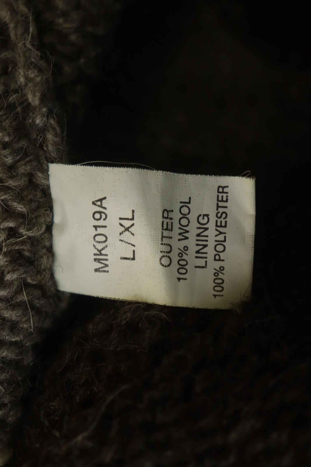 PACHAMAMA Multi Striped Wool Cable Knit Mock Neck 1/4 Zip Sweater – Size L / M