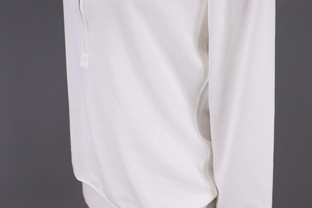 FRAUENSCHUH POLARTEC White 1/2 Zip Lightweight Fleece Top – Size XL